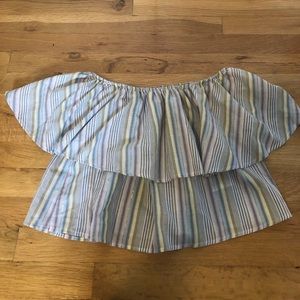 Off the shoulder shirt